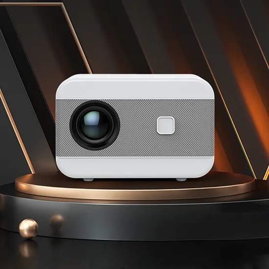 Fashionable 1080P Projector with WiFi 6 and Bluetooth Features