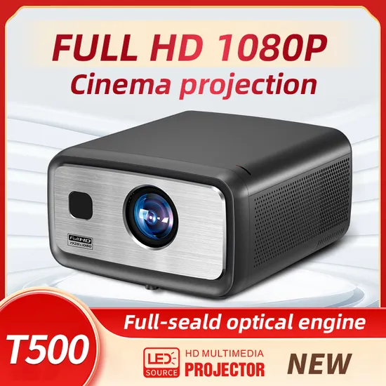 300 Inches4K Video Projector, High Brightness, Android 2+64G, Bluetooth 5.0