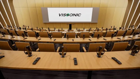 Vissonic 16 Channels Receiver Wireless IR Infared Simultaneous Translation System