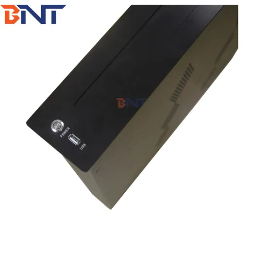 Bnt 17.3 Inch Screen Ultrathin Motorized LCD Monitor TV Lift Mechanism Motorized Lift Screen with Mic for Paperless System