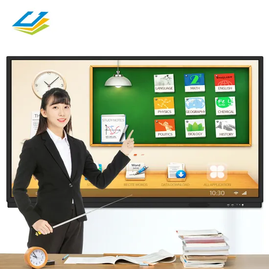 65/75/86/100/110 Inch Finger Multi Touch Screen Smart LCD Display Meeting Room Electronic Digital Interactive Smart White Board