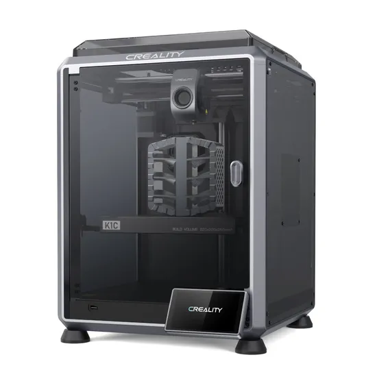 Creality K1c 3D Printer 600mm/S Auto Leveling Robust Direct Extruder Tri-High Speed Printing Upgrade K1 with Ai Camera Printer