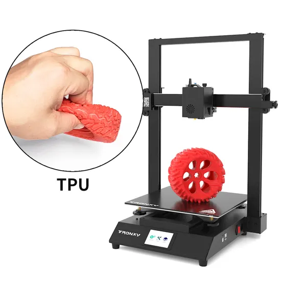 Industrial Grade DIY Fdm 3D TPU Printer Printing Size 300*300*400mm