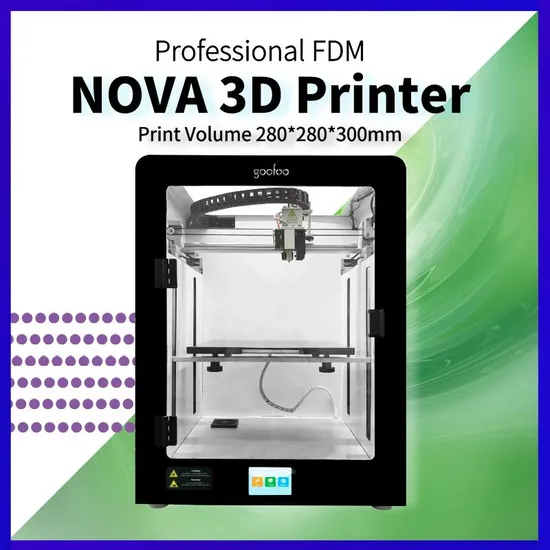 Professional Good Metal 3D Printer Fdm Desktop 3D Printer Kit Filament Machine Fdm Impresora 3D for Indusrial