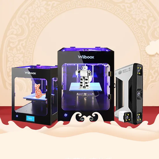 Wiiboox Two Automatic Leveling Best Price Rapid Prototyping Machine Desktop 3D Printer