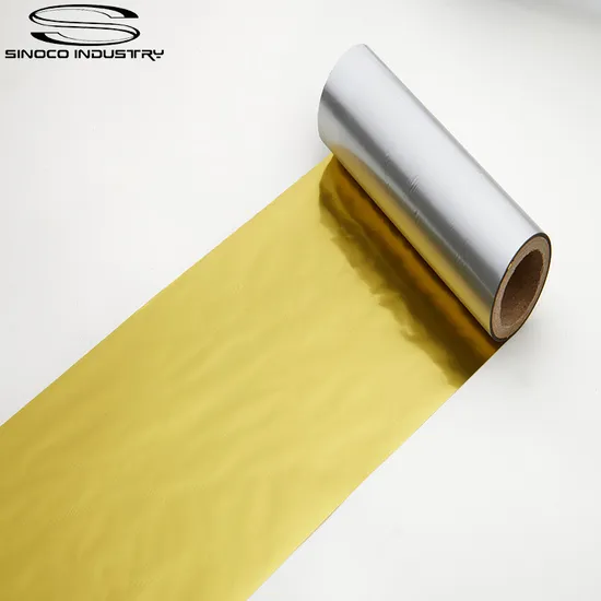 Metallic Gold Foil for Thermal Transfer Printing