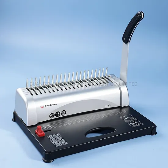 Comb Binding Machine Sbosto High Quality Comb Binding Machine