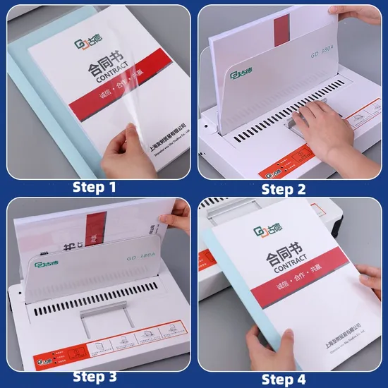 Office Thermal Binding Machine with Fast Heating and Cooling Cycles
