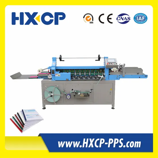 Hx500b Notebook Hardcover Book Block Spine Paper Taping Machine