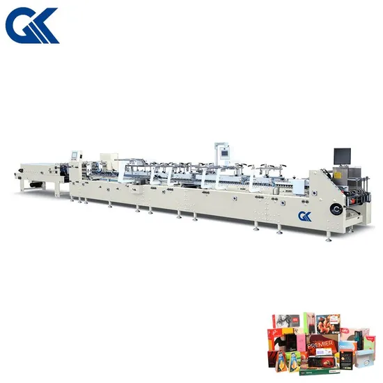 Automatic 4/6 Corners Paper Box Glue Binding Machine (GK-G1100)