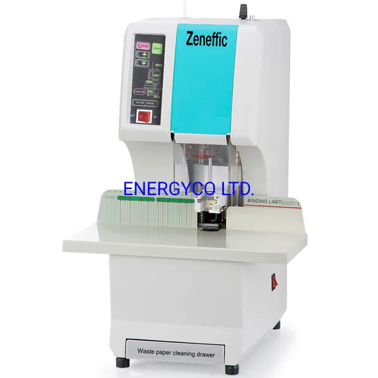 Automatic Financial Book Paper Binding Machine