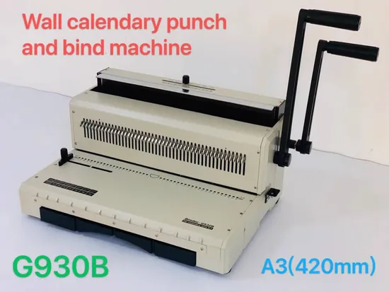Wire O Binding Machine for Book Binding