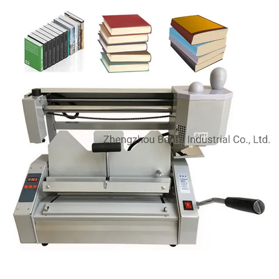 Hot Slling Wireless Small A3 Glue Binder Tender Contract Book Binding Machine