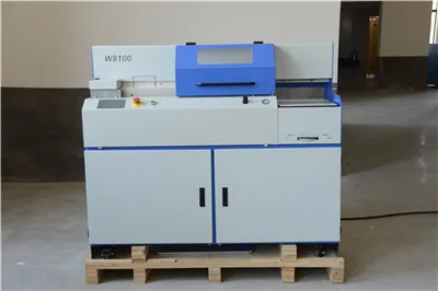 A3 Size Hot Melt Glue Book Perfect Binding Machine with Aerospace Materials