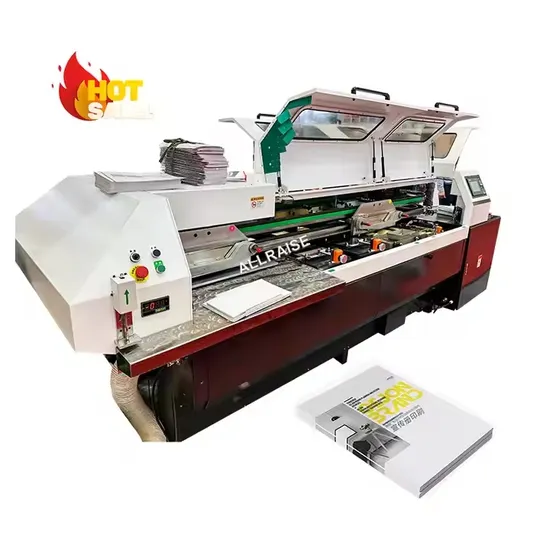Hot Melt Glue Binder for Magazine Book A3 Automatic Book Glue Binding Machine