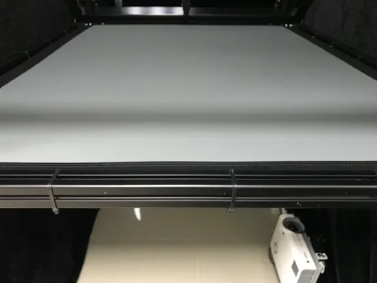 Front Projection Screen, Rear Projector Screen with Eyelets