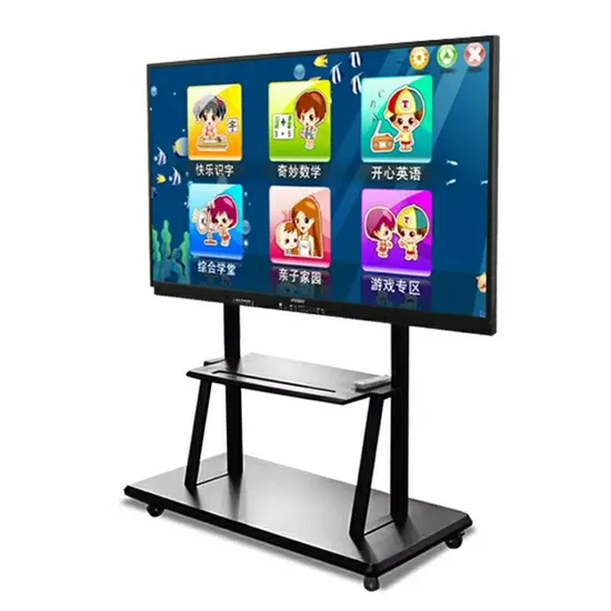 10 Point Interactive Display with Dual System and OPS for Digital Classroom