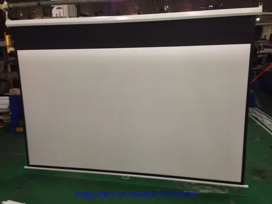 Support Projection Screen HD Projection Screen White Plastic Screen