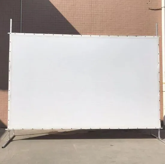 900 Inch Projector Screens Projection Screen High Definition with Wheels