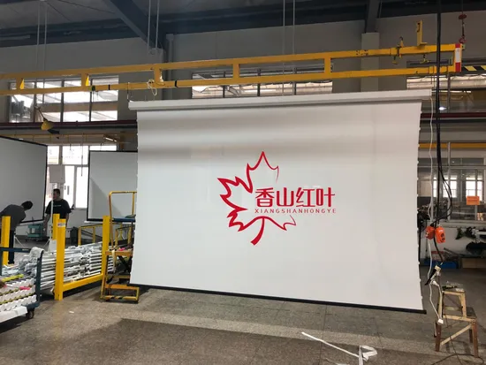2024 Tension Electric Projection Screen with Remote