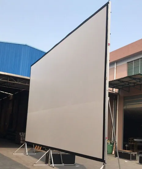 200 Inch 250 Inch Fast Fold Projector Screen Folding Projectors Foldable Projection Screen