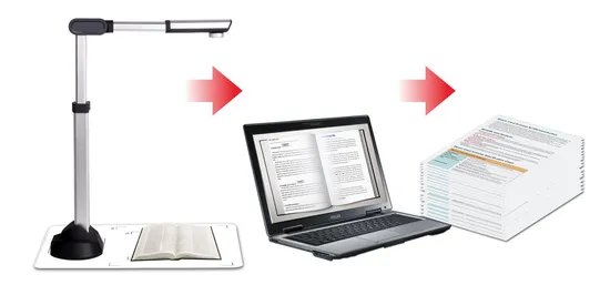 Eloam High Speed High Solution A2 Scanner Document Camera S1500A2af