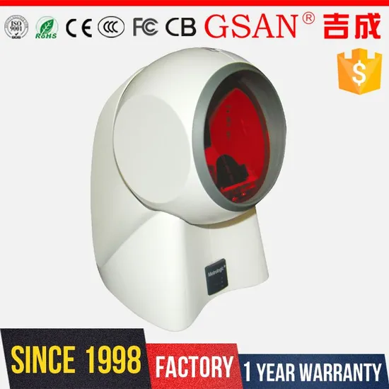 Ms7120 Supermarket 1d 20 Lines Laser Omni-Directional Barcode Scanner