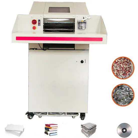 Heavy Duty Industrial Two Shaft Waste Paper Casino Banknote Document Books Paper Shredder for Recycling