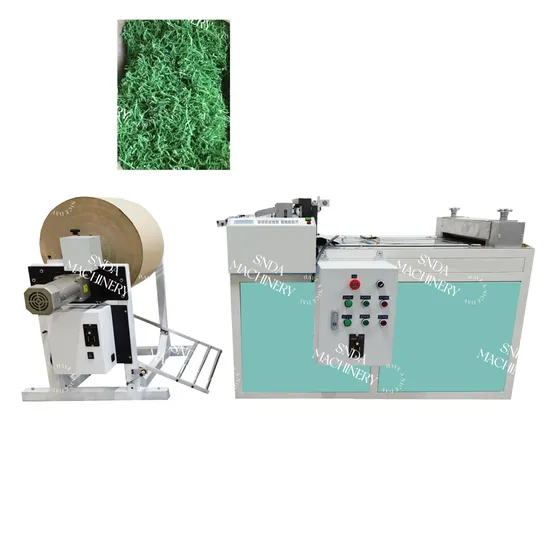 Box Filling Material Crinkle Paper Shredding Machine