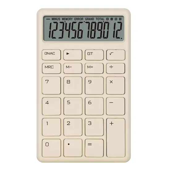 New Popularity 12 Digits Portable Simple Fashion Cute Compact Calculator