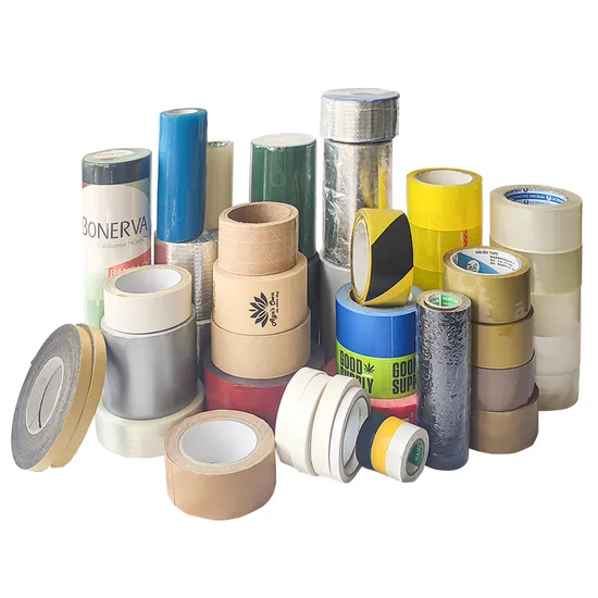Waterproof Aluminum Foil/Copper/Double Sided Nano/PVC Electrical Insulation/Bitumen/Masking/OPP/BOPP Packing/Kraft Paper Packagingjumbo Roll Adhesive Tape