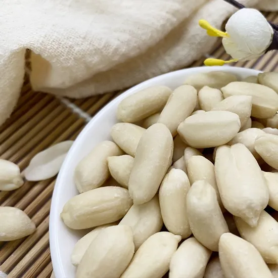 Blanched Peanut Kernels Big Size Premium Quality China New Crop41/51