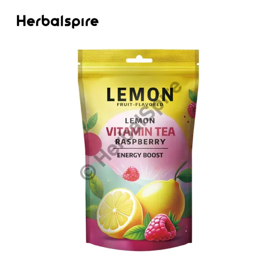 Zesty Lemon Infused Vitamin Tea for Energy and Hydration