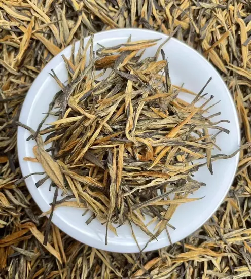 Organic Yunnan Premium Pine Needle Dian Hong Black Tea