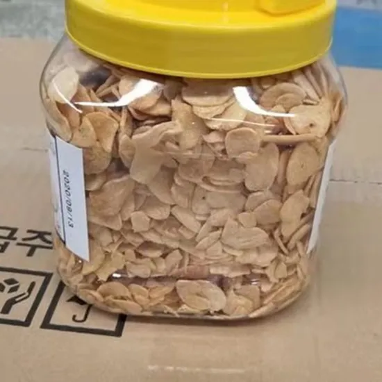 Best Selling Factory Palm Oil Fried Dehydrated Garlic Flakes Granules Crispy Food Additive