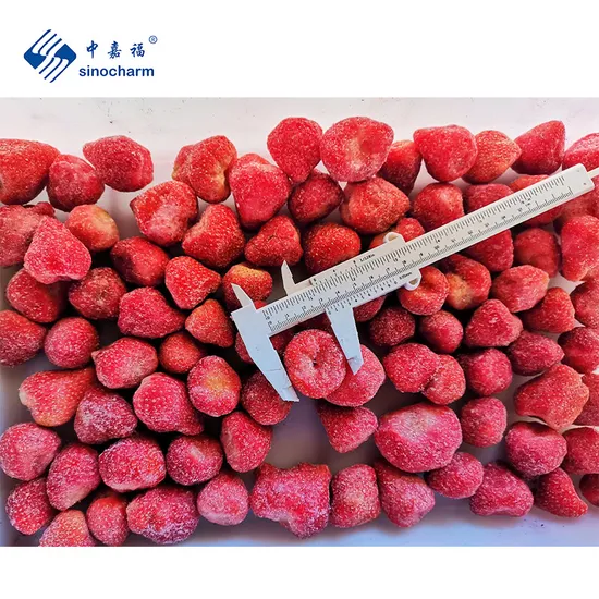 Sinocharm HACCP 25-35mm Wholesale Price 1kg Frozen IQF Strawberries