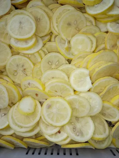 Fresh Fruit IQF Frozen Lemon Slices