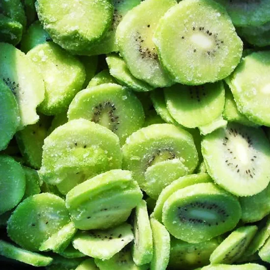 BRC Grade a IQF Frozen Kiwi Slices