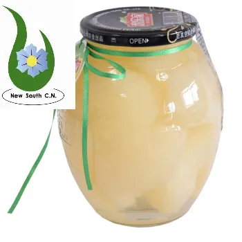 Kids Favorite Snack Pear in Glass Jar or Packed in Tin with Rich Nutrion