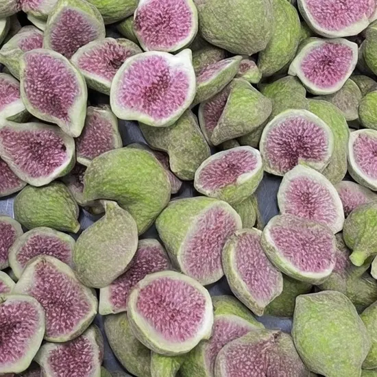Figs Factory Wholesale for Dried Figs Original Flavor Crunchy 1/2 Fd Figs New Arrival Healthy Snacks Freeze Dried Fresh Figs Crunchy 1/2 Fd Figs Fruits Hot Sell