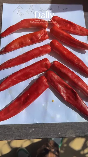 Jinta Pepper Red Chili as Food