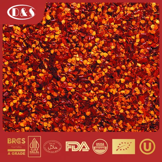Hot Sale Sweet Paprika Red Dry Pepper Chili Crushed with Visible Seeds