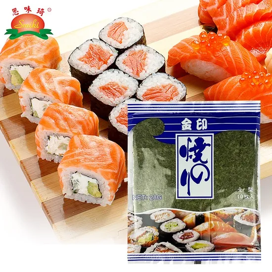 28g Roasted Nori Seaweed for Sushi or Snack Food