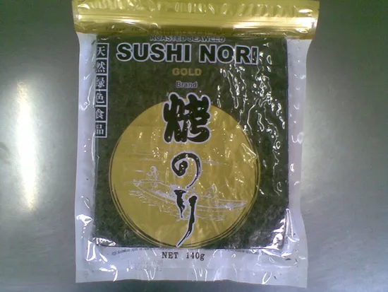 Raw Organic Nori Seaweed Sheet
