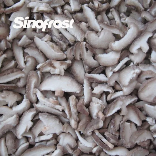 Wholesale IQF Sliced Shiitake Mushrooms Distributors: Bulk Supplier of Top-Quality IQF Frozen Shiitake Mushrooms Slices