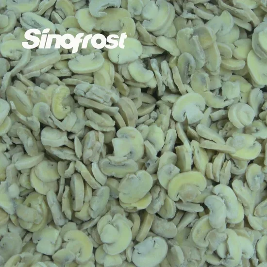 Premium IQF Frozen Agaricus Bisporus Mushrooms Blanched- IQF Button Mushroom Slices Blanched for Wholesale Distribution