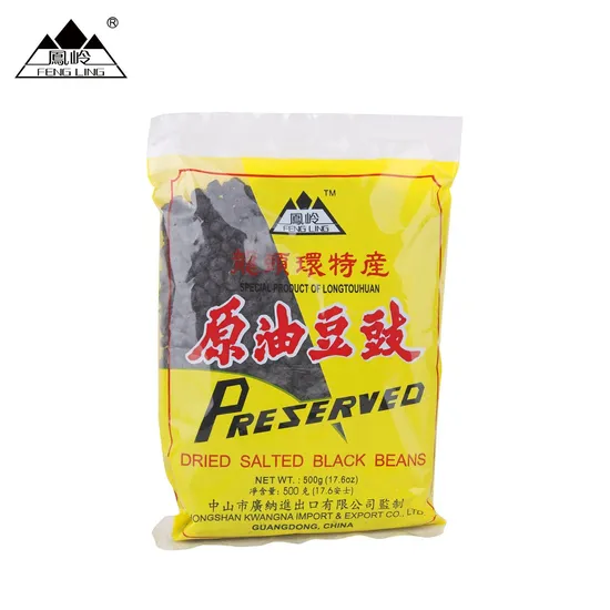 Naturally Fermented Dried Salted Black Beans/Chinese Seasoning Dried Salted Black Beans