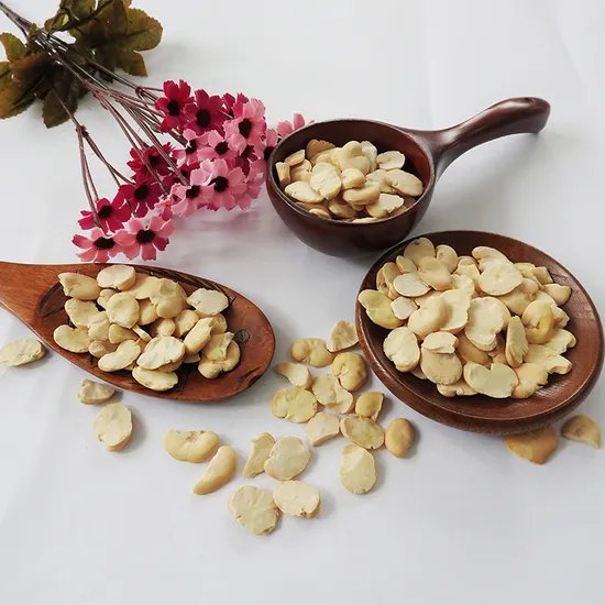 New Crop Fava Beans with Top Quality Peeled Split Canned Broad Beans