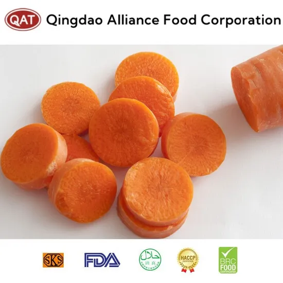 Premium Frozen Sliced Carrots for Culinary Excellence and Convenience