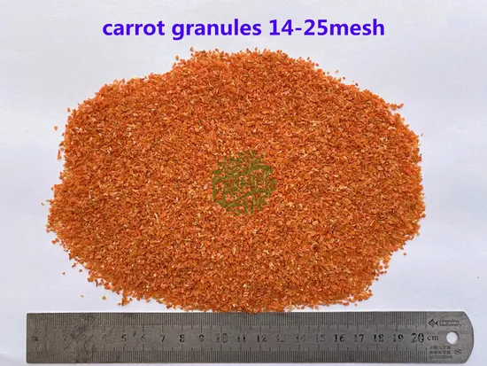 Bulk Market Dehydrated Carrots of Superior Quality for Export